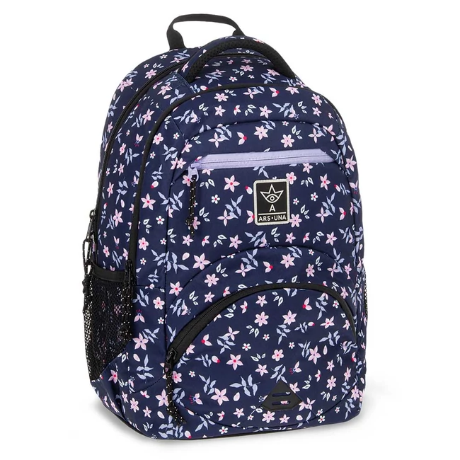 Ars Una: Navy bloom ergonomikus iskolatáska, hátizsák 27L