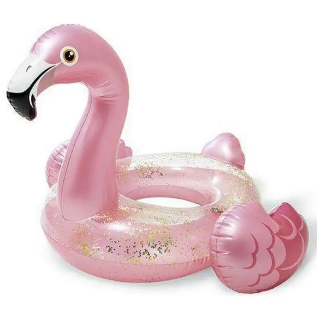 Csillámos flamingó úszógumi 99×89×71 cm – Intex