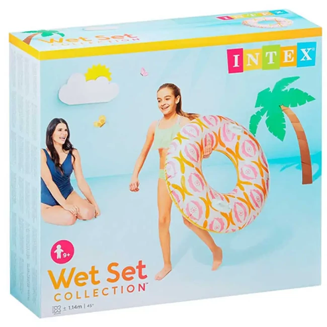 Mintás úszógumi 114 cm – Intex