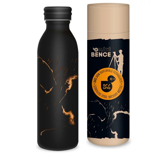 Ars Una: Máté Bence – Oroszlán duplafalú fém kulacs díszdobozban 600ml