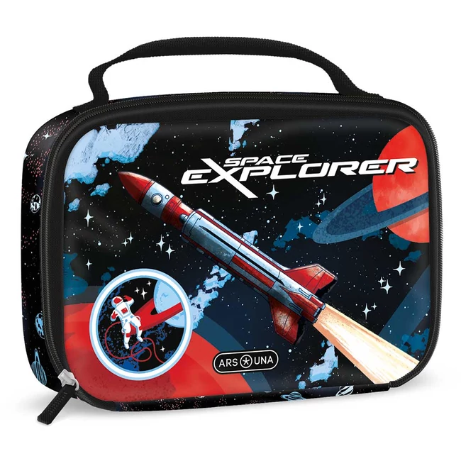 Ars Una: Space Explorer thermo uzsonnás táska 20×14×6,5 cm