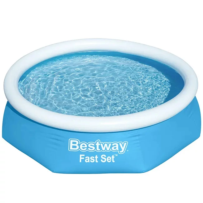 Bestway: Fast Set felfújható peremű medence 244×61 cm