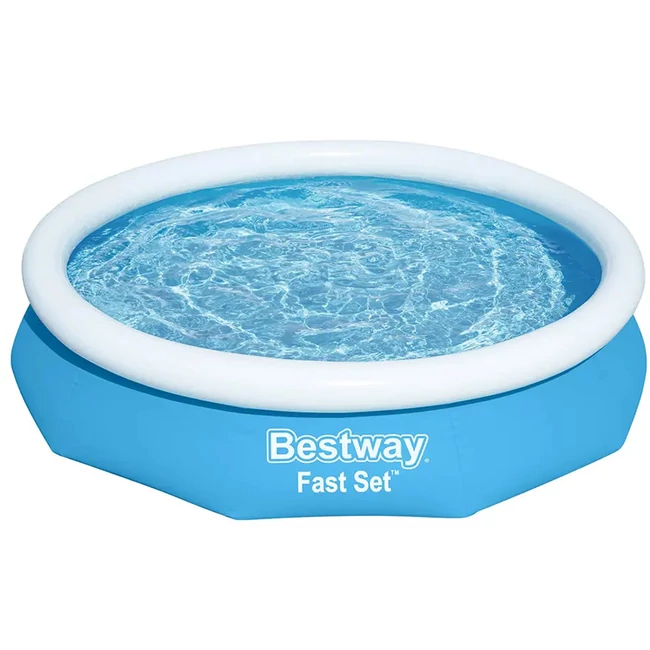 Bestway: Fast Set felfújható peremű medence 305×66 cm