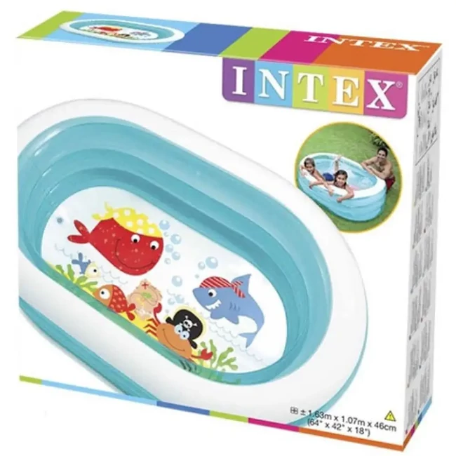 Felfújható Halacskás medence – Intex