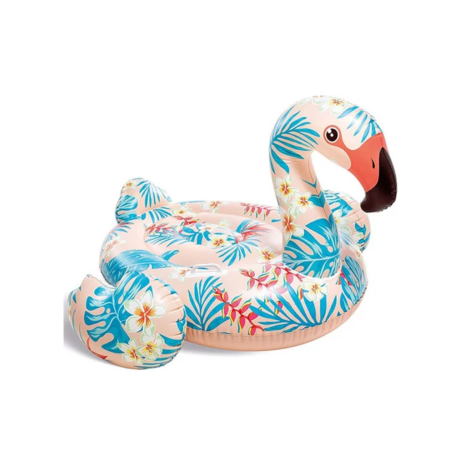 Trópusi flamingó lovaglómatrac 142×437×97 cm – Intex