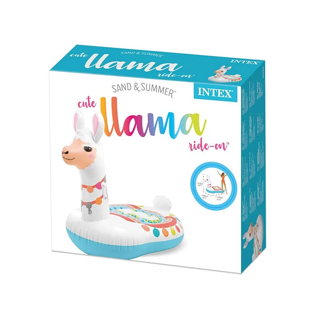 Láma lovagló matrac 1354×94×112 cm – Intex