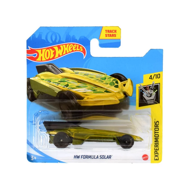 Hot Wheels: HW Formula Solar sárga kisautó 1/64 – Mattel