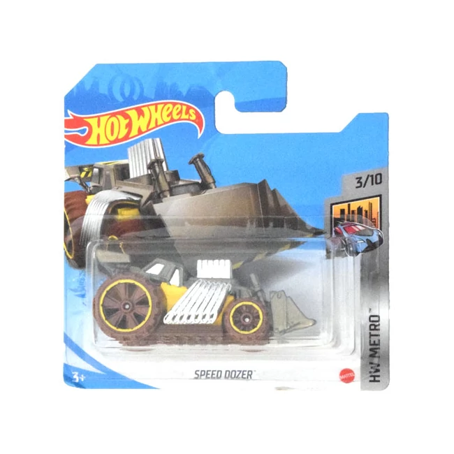 Hot Wheels: Speed Dozer 1/64 kisautó – Mattel