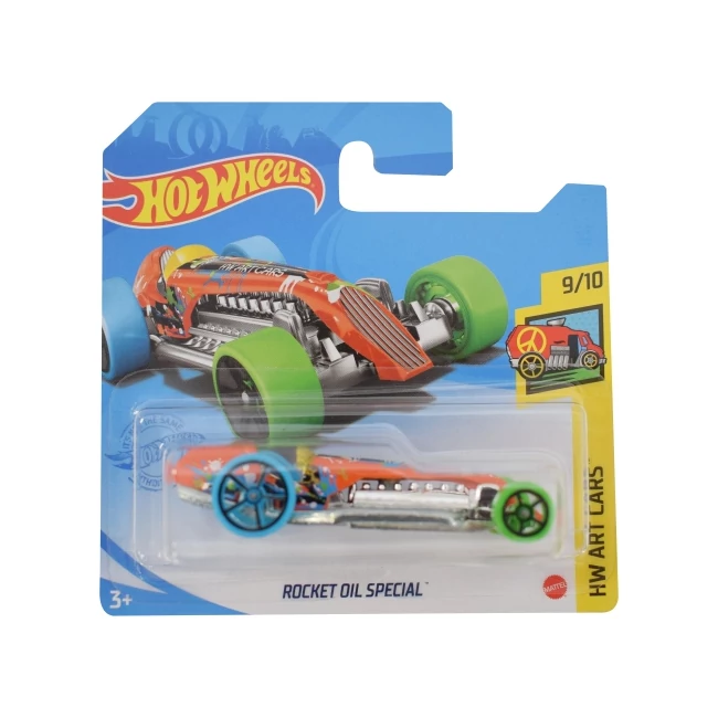 Hot Wheels: Rocket Oil Special narancssárga kisautó 1/64 – Mattel
