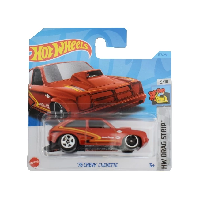 Hot Wheels: 1976 Chevy Chevette bordó kisautó 1/64 – Mattel
