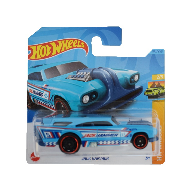 Hot Wheels: Jack Hammer kék kisautó 1/64 – Mattel