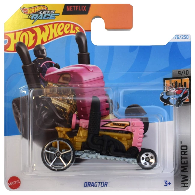 Hot Wheels: Dragtor kisautó 1/64-es méretarány – Mattel