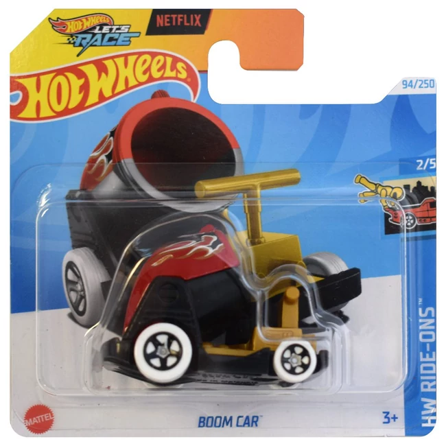 Hot Wheels: Boom Car kisautó 1/64-es méretarány – Mattel