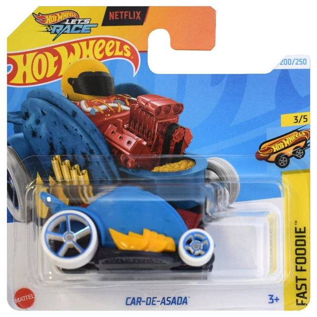 Hot Wheels: Car-de-Asada kisautó 1/64-es méretarány – Mattel