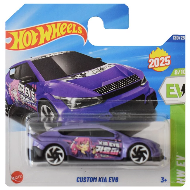 Hot Wheels: Custom Kia EV6 kisautó 1/64 – Mattel