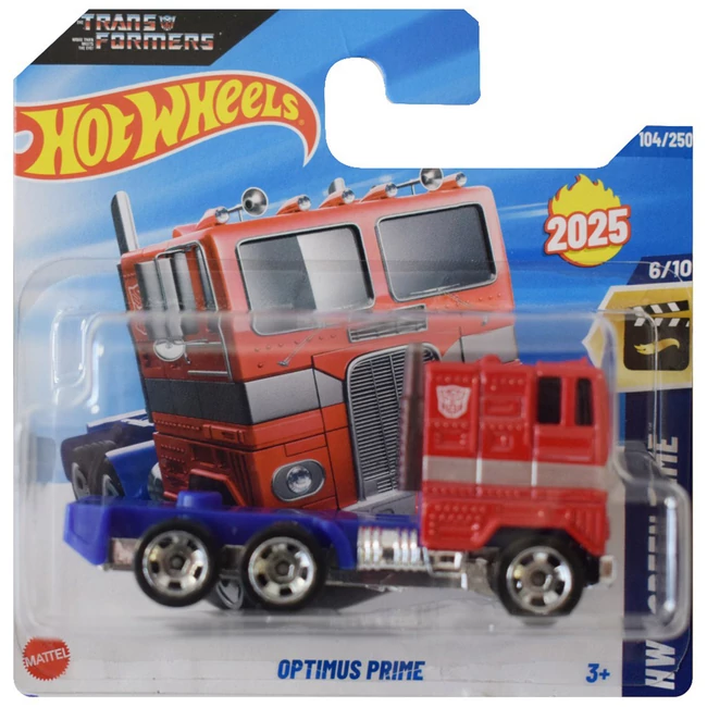 Hot Wheels: Optimus Prime kisautó 1/64 – Mattel