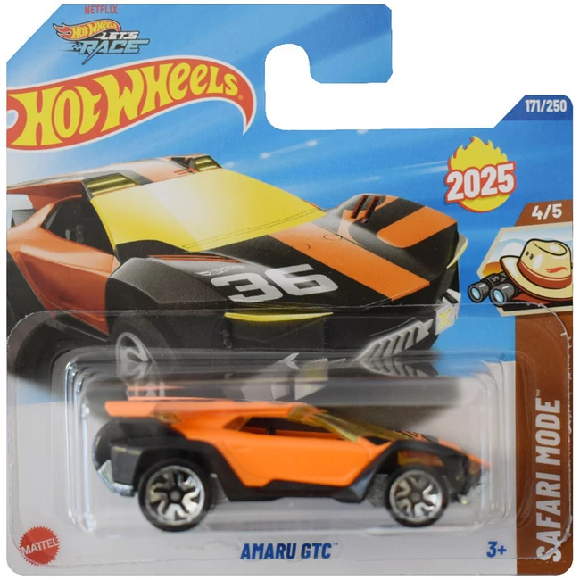 Hot Wheels: Amaru GTC kisautó 1/64 – Mattel