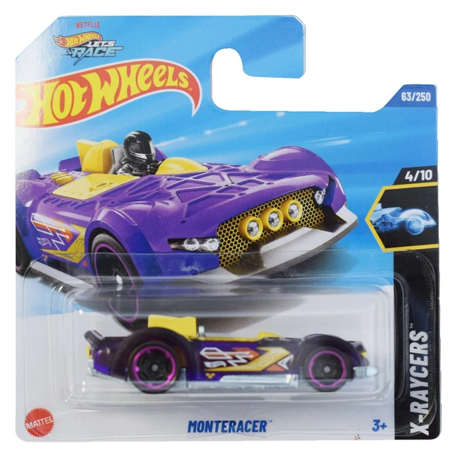 Hot Wheels: Monteracer lila kisautó 1/64 – Mattel