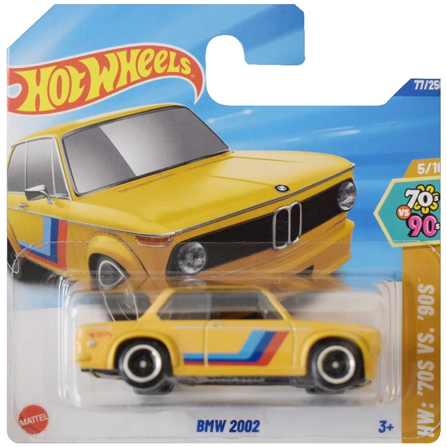 Hot Wheels: BMW 2002 kisautó 1/64 – Mattel