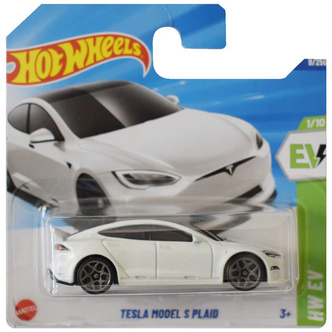 Hot Wheels: Tesla Model S Plaid kisautó 1/64 – Mattel
