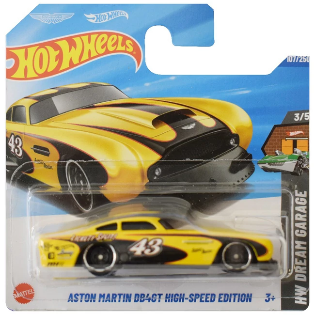 Hot Wheels: Aston Martin DB4GT High-Speed Edition kisautó 1/64 – Mattel
