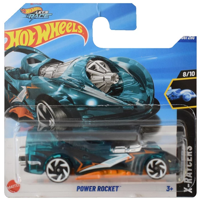 Hot Wheels: Power Rocket kisautó 1/64 – Mattel