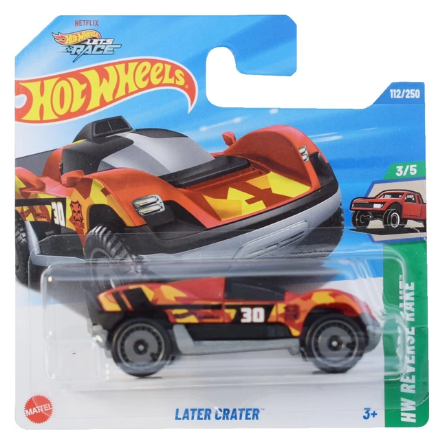 Hot Wheels: Later Crater bordó kisautó 1/64 – Mattel