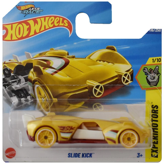 Hot Wheels: Slide Kick kisautó 1/64 – Mattel