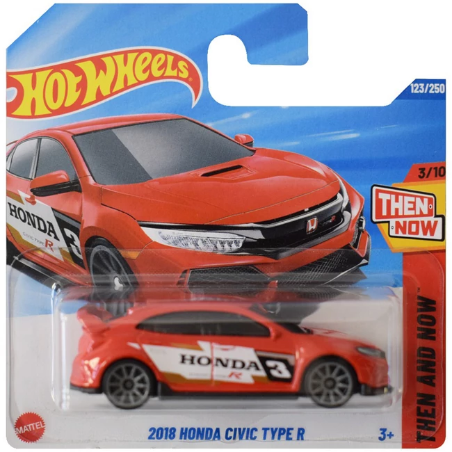 Hot Wheels: 2018 Honda Civic Type R kisautó 1/64 – Mattel