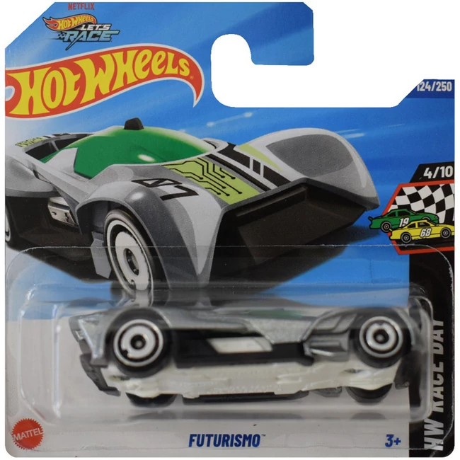 Hot Wheels: Futurismo szürke kisautó 1/64 – Mattel