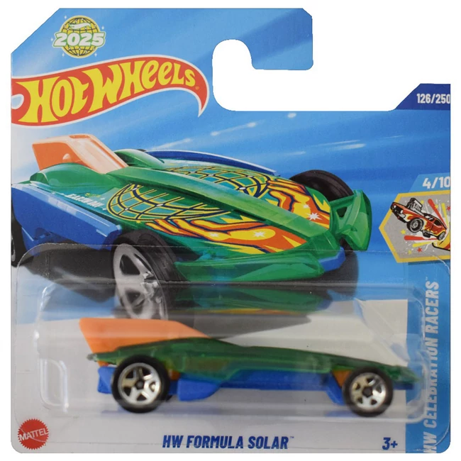 Hot Wheels: HW Formula Solar zöld-kék kisautó 1/64 – Mattel