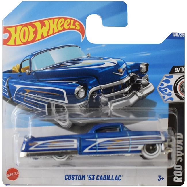 Hot Wheels: Custom ’53 Cadillac kék kisautó 1/64 – Mattel