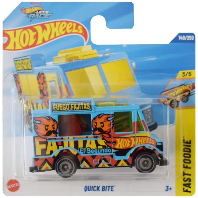 Hot Wheels: Quick Bite fast foodie kollekció kisautó 1/64 – Mattel