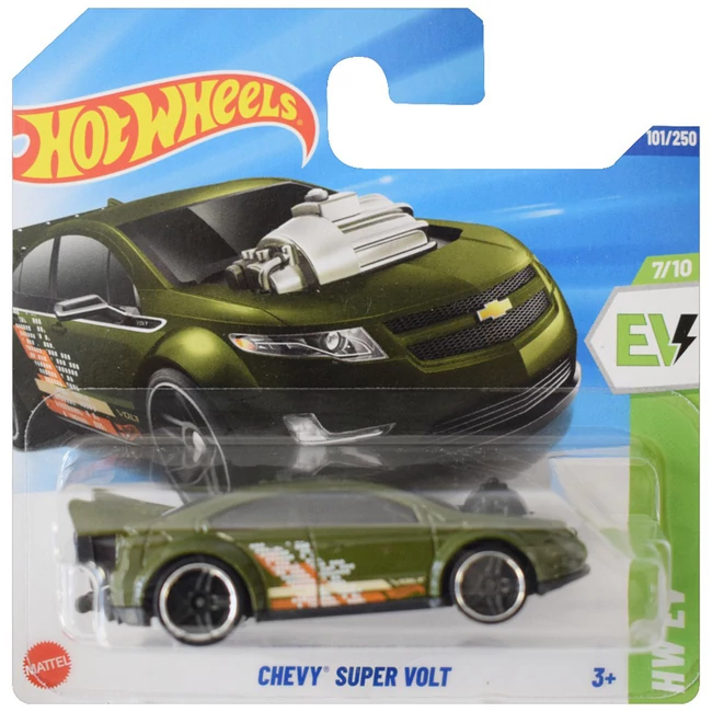 Hot Wheels: Chevy Super Volt kisautó 1/64 – Mattel