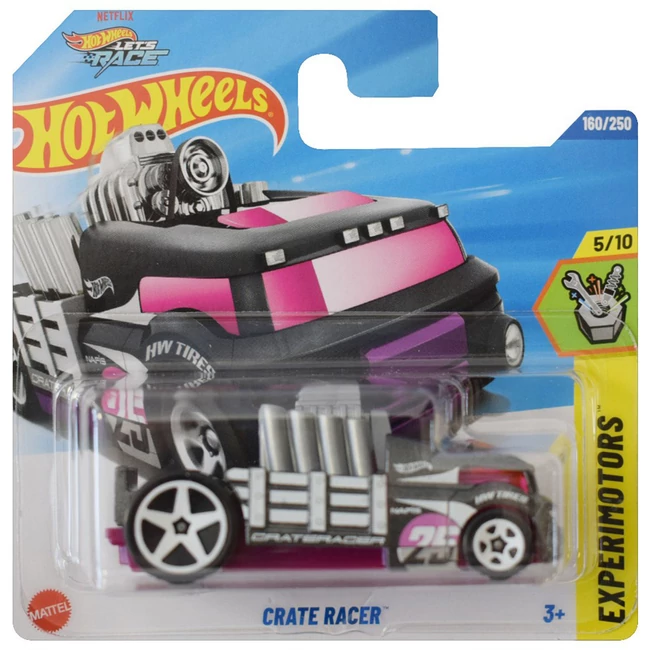 Hot Wheels: Crate Racer kisautó 1/64 – Mattel