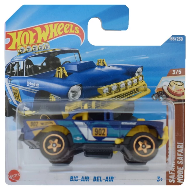 Hot Wheels: Big-Air Bel-Air kék kisautó 1/64 – Mattel
