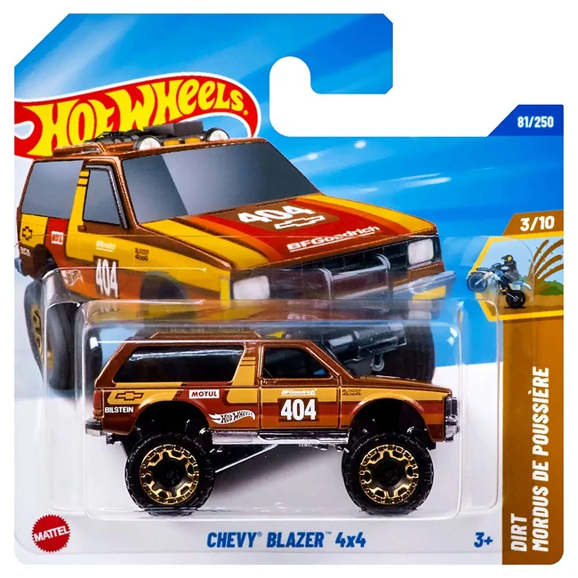 Hot Wheels: Chevy Blazer 4×4 1/64 kisautó – Mattel