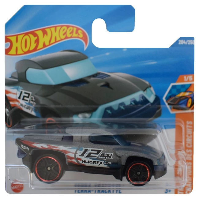 Hot Wheels: Terra Tracktyl szürke kisautó 1/64 – Mattel