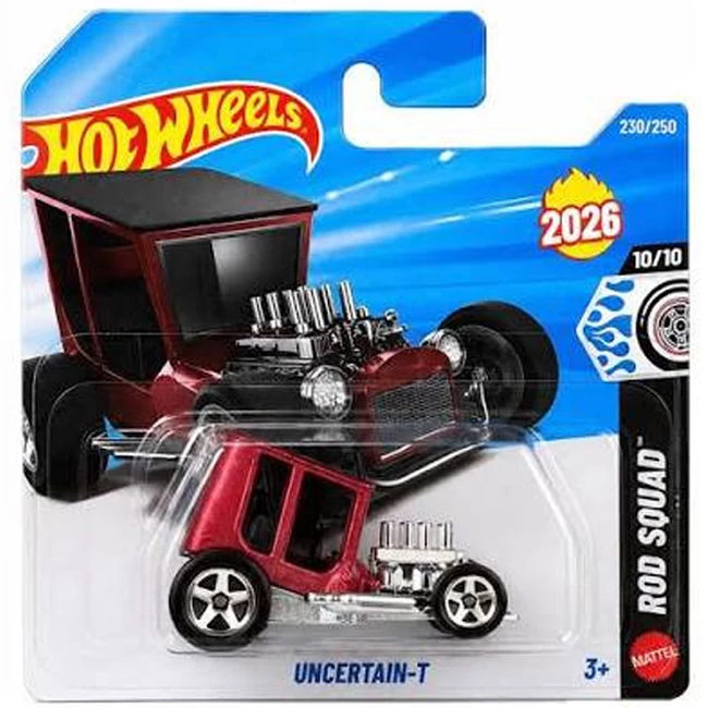 Hot Wheels: Uncertain-T kisautó 1/64 - Mattel