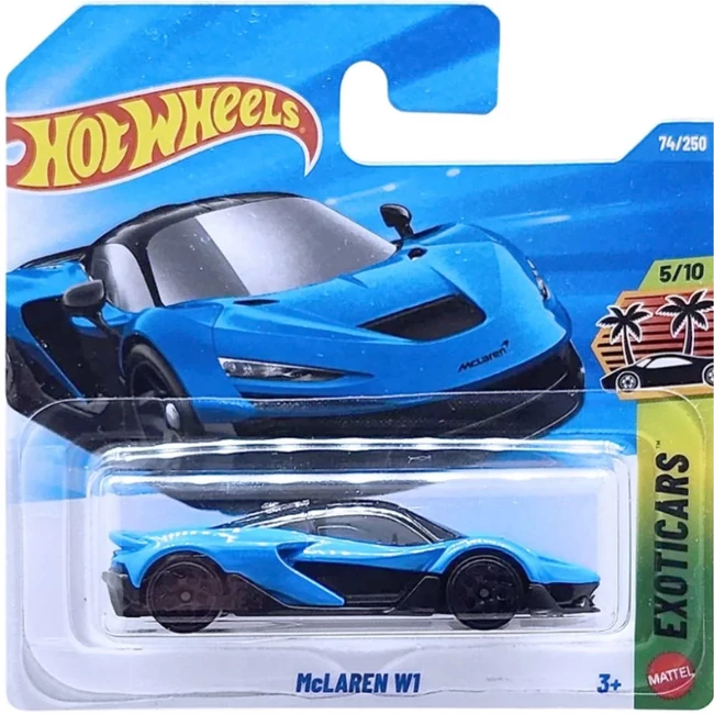 Hot Wheels: McLaren W1 kék kisautó 1/64 – Mattel