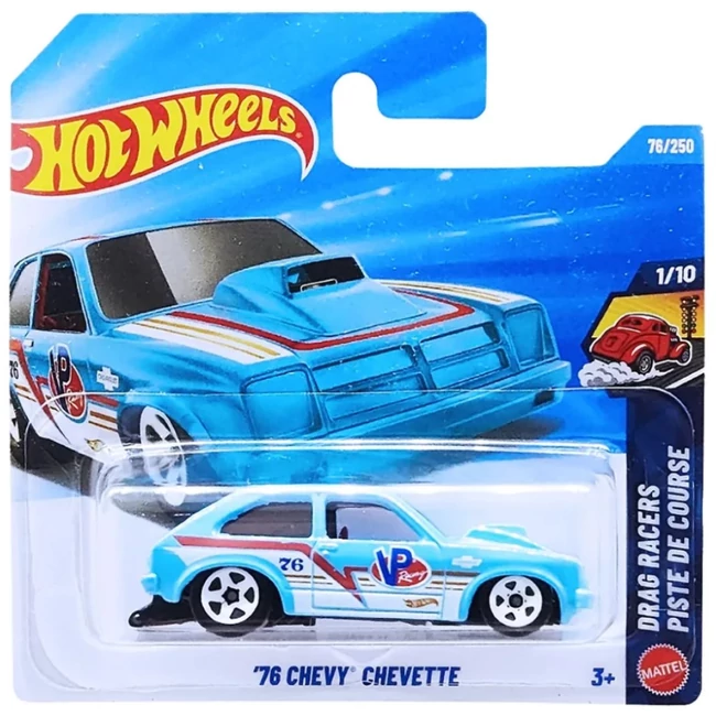 Hot Wheels: ’76 Chevy Chevette kisautó 1/64 – Mattel
