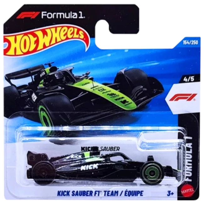 Hot Wheels: Kick Sauber F1 Team kisautó 1/64 - Mattel