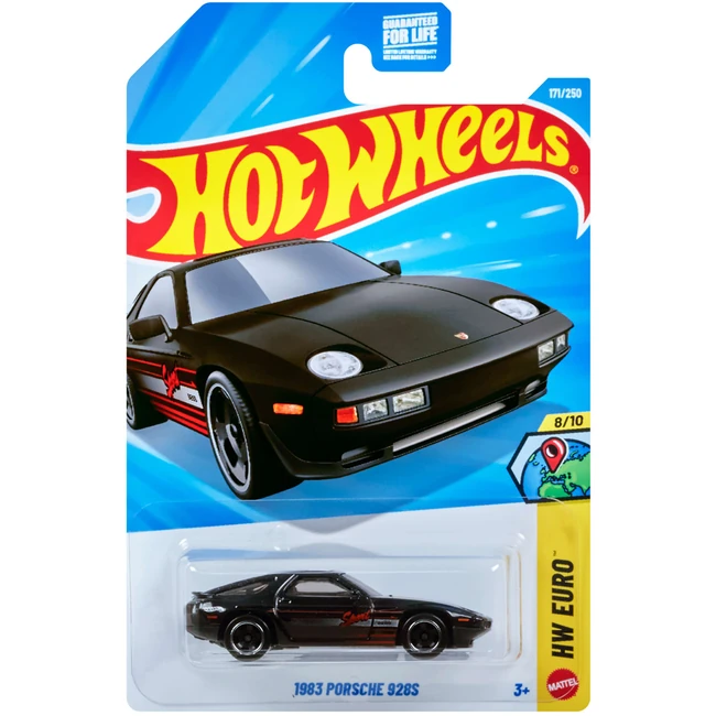 Hot Wheels: 1983 Porsche 928S kisautó 1/64 - Mattel