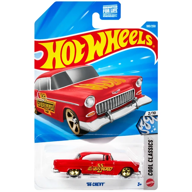 Hot Wheels: '55 Chevy kisautó 1/64 - Mattel
