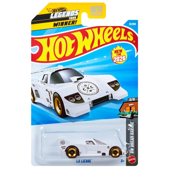 Hot Wheels: La Liebre kisautó 1/64 - Mattel