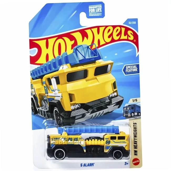 Hot Wheels: 5 Alarm kisautó 1/64 - Mattel
