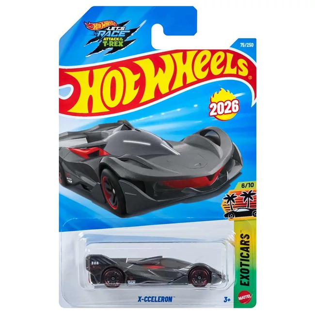 Hot Wheels: X-Cceleron kisautó 1/64 - Mattel