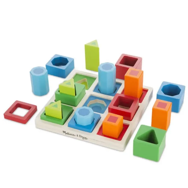 3D formaegyeztető fa készségfejlesztő – Melissa & Doug
