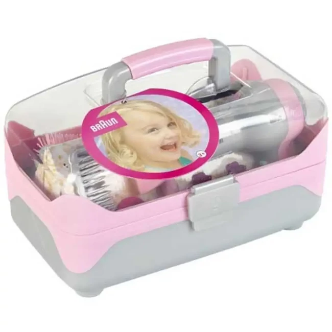 Braun szépségtáska hajszárítóval – Klein Toys