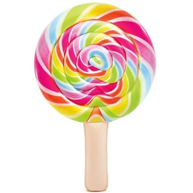 Színes nyalóka felfújható matrac 208×135 cm – Intex